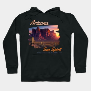 Arizona Sun Spirit Superstitions #1 Hoodie